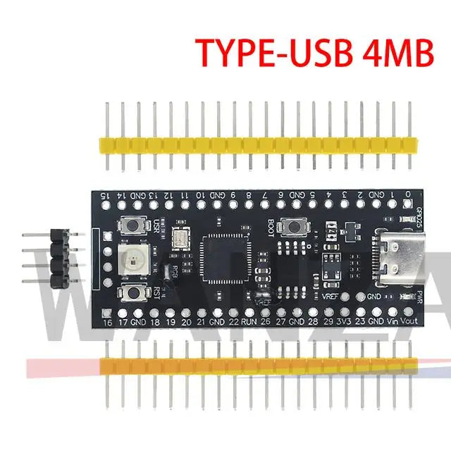 Official Raspberry Pi Pico Board RP2040 Dual-Core 264KB ARM Low-Power Microcomputers High-Performance Cortex-M0+ Processor
