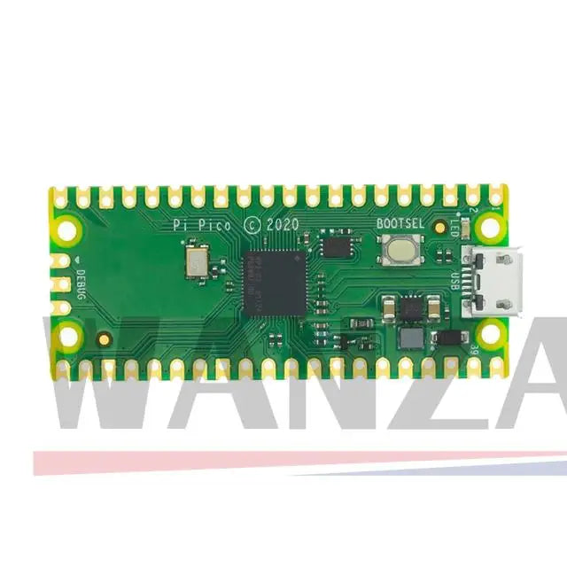 Official Raspberry Pi Pico Board RP2040 Dual-Core 264KB ARM Low-Power Microcomputers High-Performance Cortex-M0+ Processor