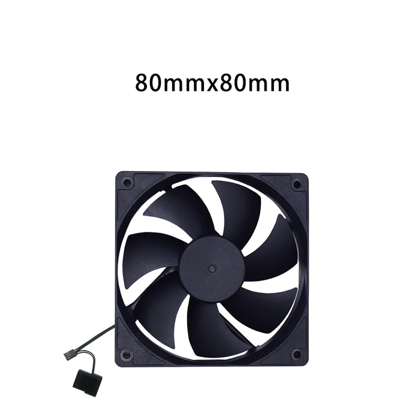 80mm 90mm 120mm Quiet Computer Fan Silent PC Fans For Computer PC Case GPU CPU Cooler Radiator Cooling