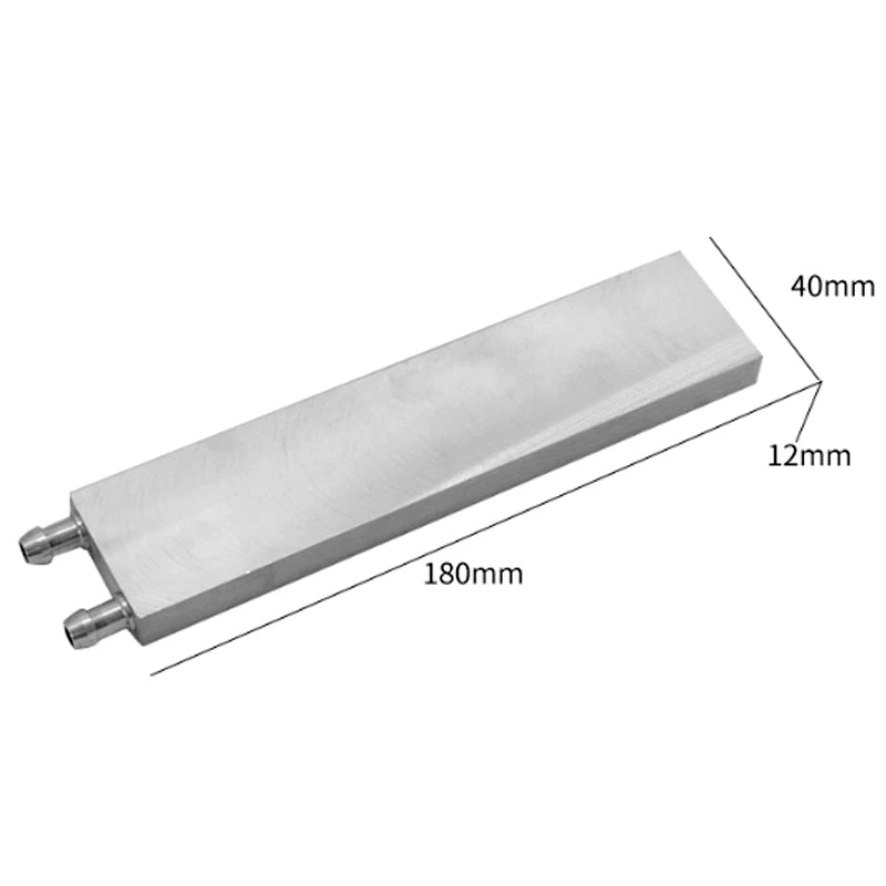 Aluminum CPU Radiator Cooler 30 40 80 120 160 200 240 250 300mm Processor PC Laptop Heat Sink,CPU GPU Water Cooling Block