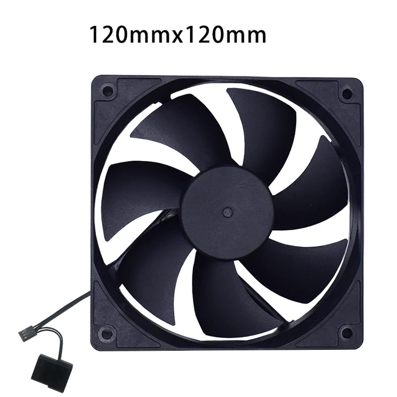 80mm 90mm 120mm Quiet Computer Fan Silent PC Fans For Computer PC Case GPU CPU Cooler Radiator Cooling