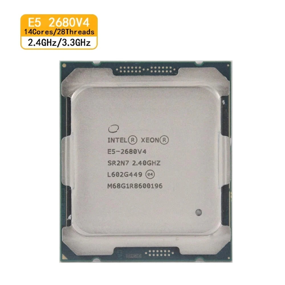 New C612 Motherboard Kit 2680 V4 DDR4 64GB for Servers Firewalls Vpn Abonnement Virtual Machines Routers 4x2.5GE 10xSATA Raid
