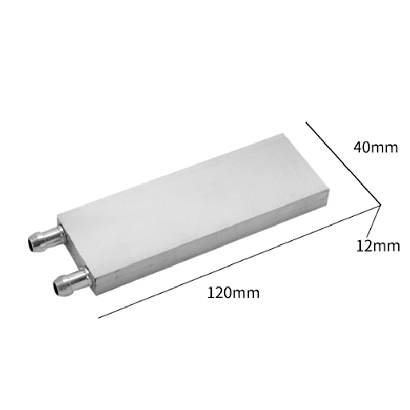 Aluminum CPU Radiator Cooler 30 40 80 120 160 200 240 250 300mm Processor PC Laptop Heat Sink,CPU GPU Water Cooling Block