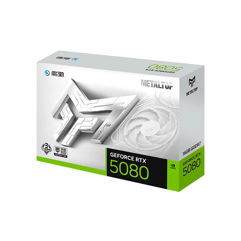 GALAX RTX5080 16G GDDR7 256Bit 4NM Desktop Esports Game Design Professional Graphics Independent Graphics Card Video Card