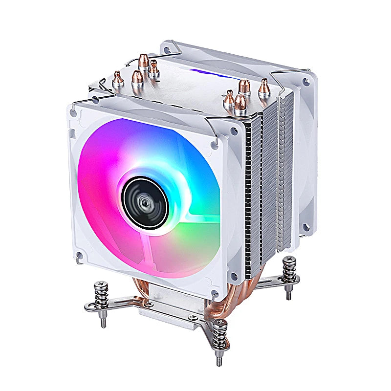 Efficient PC Cooling Fan 2/4/6 Heat Pipe CPU Cooler Processor Installing LGA775 115x 1200 1700 1366 1356 i3 i5 i7 PWM Air-cooled