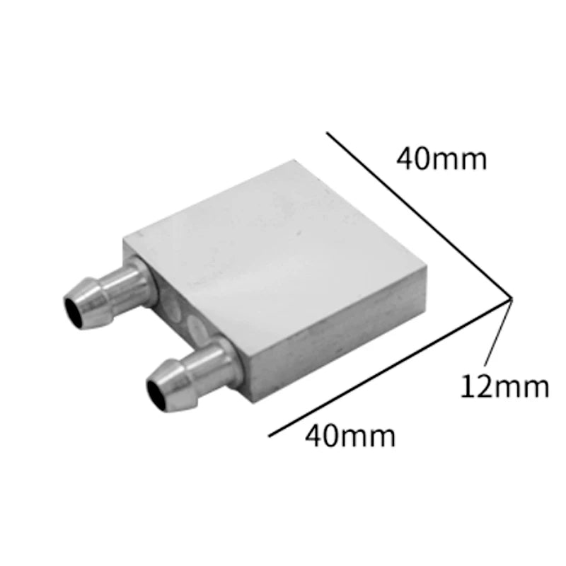 Aluminum CPU Radiator Cooler 30 40 80 120 160 200 240 250 300mm Processor PC Laptop Heat Sink,CPU GPU Water Cooling Block