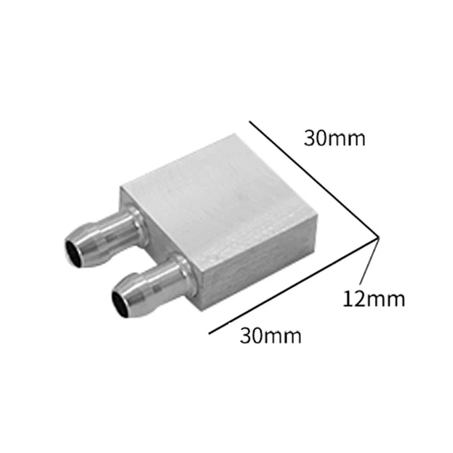 Aluminum CPU Radiator Cooler 30 40 80 120 160 200 240 250 300mm Processor PC Laptop Heat Sink,CPU GPU Water Cooling Block