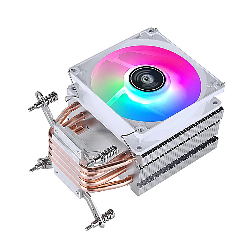 Efficient PC Cooling Fan 2/4/6 Heat Pipe CPU Cooler Processor Installing LGA775 115x 1200 1700 1366 1356 i3 i5 i7 PWM Air-cooled