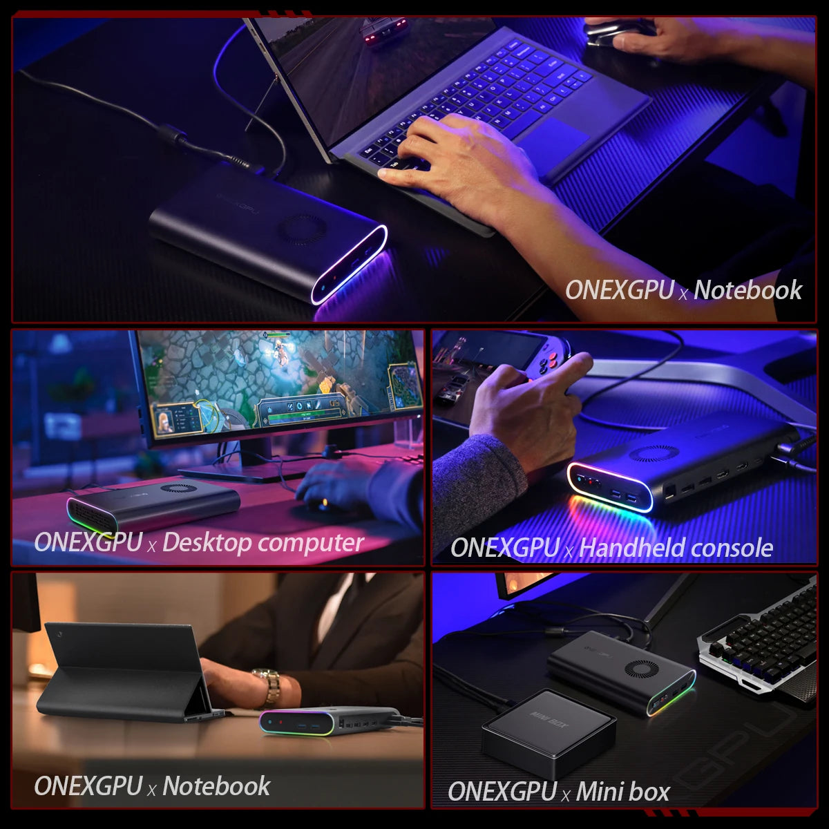 Onexplayer Onexgpu Mobile Graphic Card Dock Gpu AMD Radeon RX 760OMXT 8GB GDDR6 RDNA3 SSD Oculink Thunderbolt ,Follower Discount