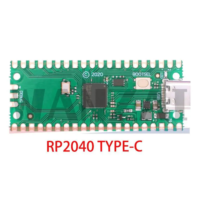 Official Raspberry Pi Pico Board RP2040 Dual-Core 264KB ARM Low-Power Microcomputers High-Performance Cortex-M0+ Processor