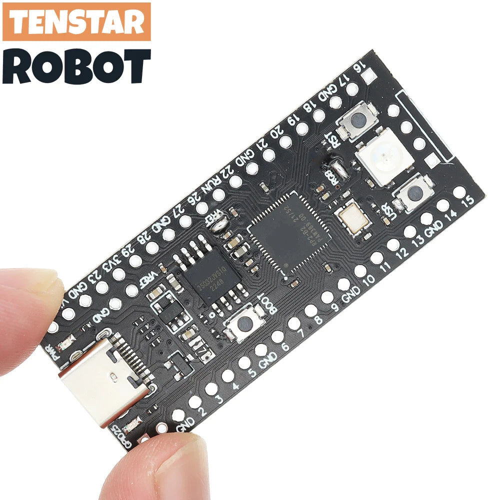 Pico Board RP2040 Dual-Core 264KB ARM Low-Power Microcomputers High-Performance Cortex-M0+ Processor For Raspberry Pi