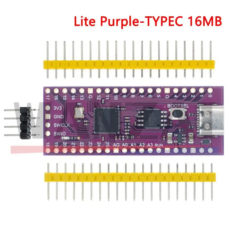 Official Raspberry Pi Pico Board RP2040 Dual-Core 264KB ARM Low-Power Microcomputers High-Performance Cortex-M0+ Processor