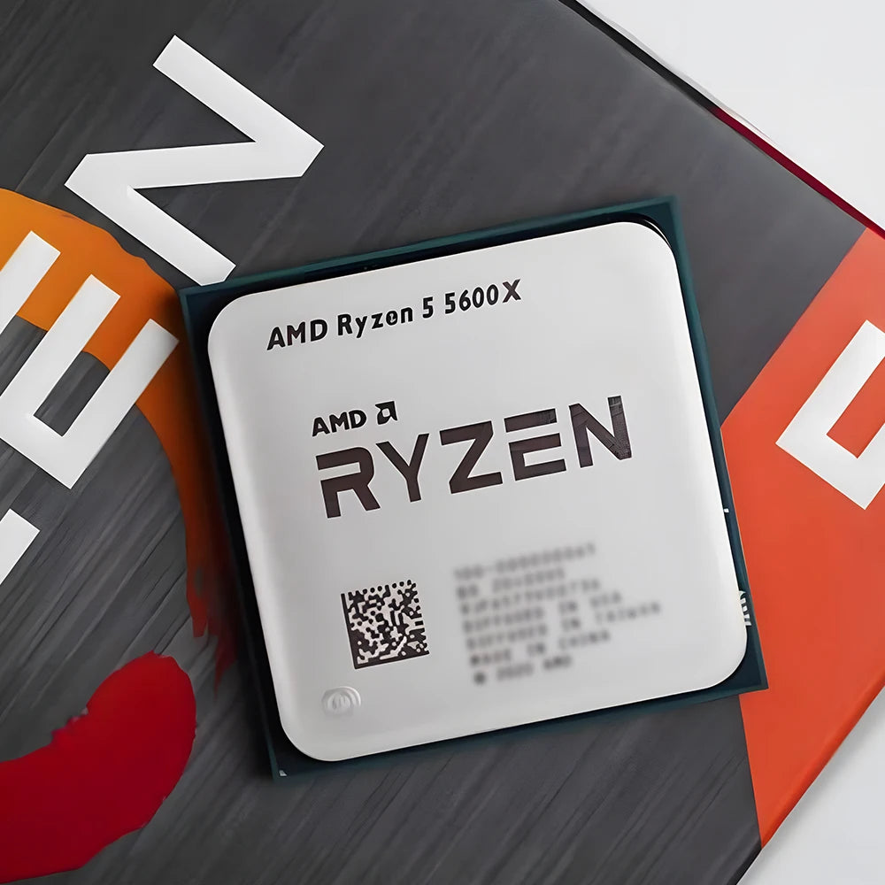 AMD Ryzen5 5600X 6 core 12 thread 32 MB L3 Cache AM4 PCIe® 4.0 DDR4 Ryzen 5000 Series 65W Desktop Gaming CPU