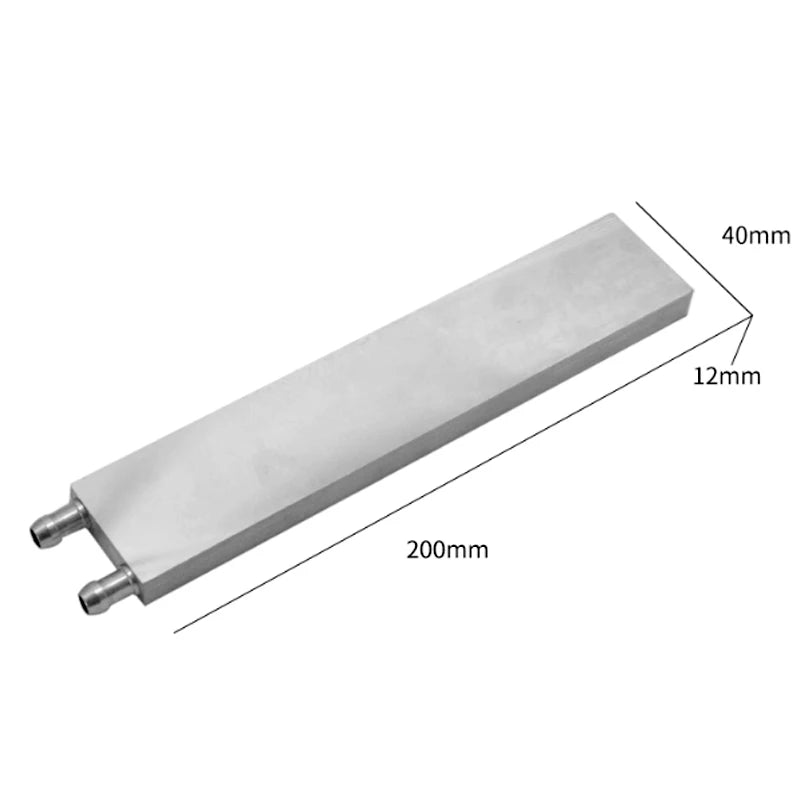 Aluminum CPU Radiator Cooler 30 40 80 120 160 200 240 250 300mm Processor PC Laptop Heat Sink,CPU GPU Water Cooling Block