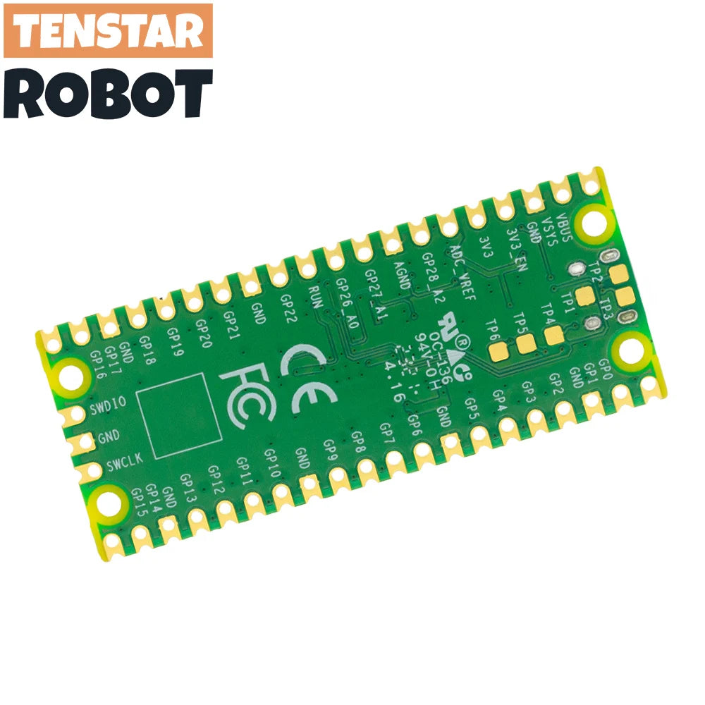 Pico Board RP2040 Dual-Core 264KB ARM Low-Power Microcomputers High-Performance Cortex-M0+ Processor For Raspberry Pi