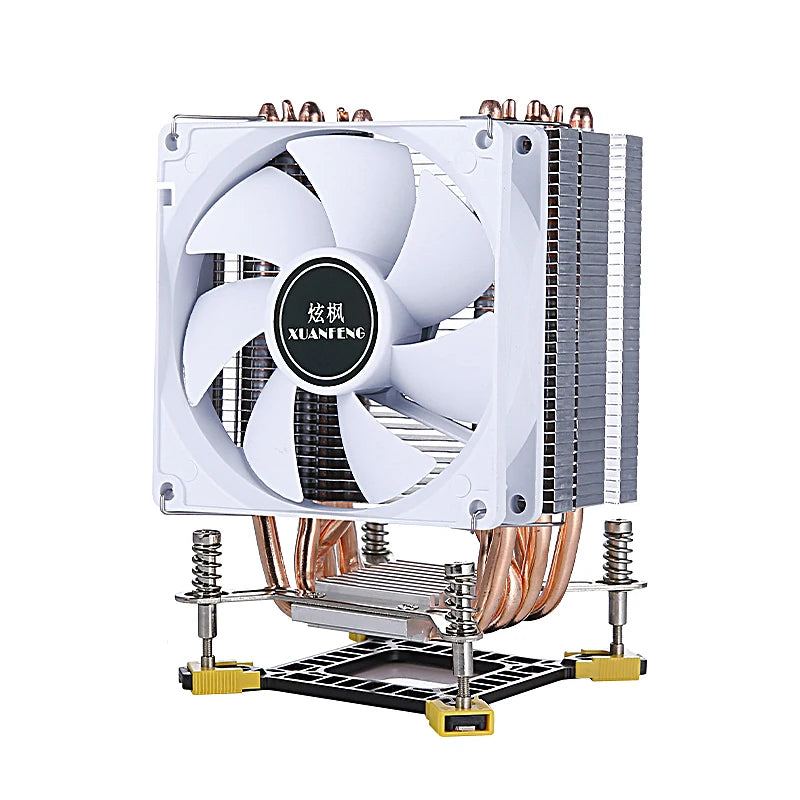 Efficient PC Cooling Fan 2/4/6 Heat Pipe CPU Cooler Processor Installing LGA775 115x 1200 1700 1366 1356 i3 i5 i7 PWM Air-cooled