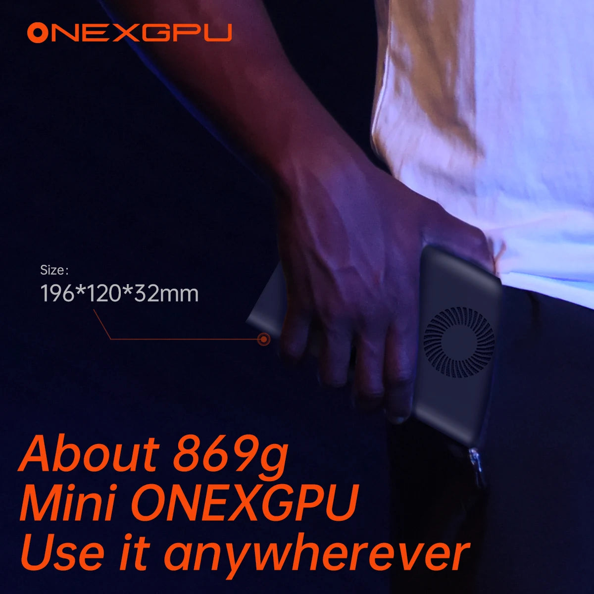 Onexplayer Onexgpu Mobile Graphic Card Dock Gpu AMD Radeon RX 760OMXT 8GB GDDR6 RDNA3 SSD Oculink Thunderbolt ,Follower Discount