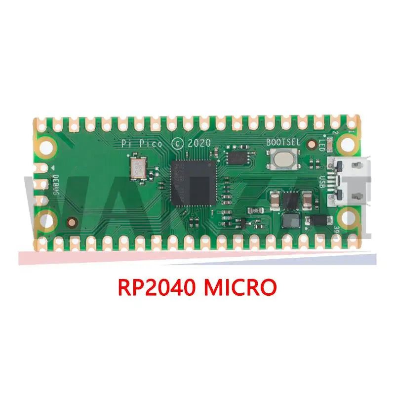 Official Raspberry Pi Pico Board RP2040 Dual-Core 264KB ARM Low-Power Microcomputers High-Performance Cortex-M0+ Processor