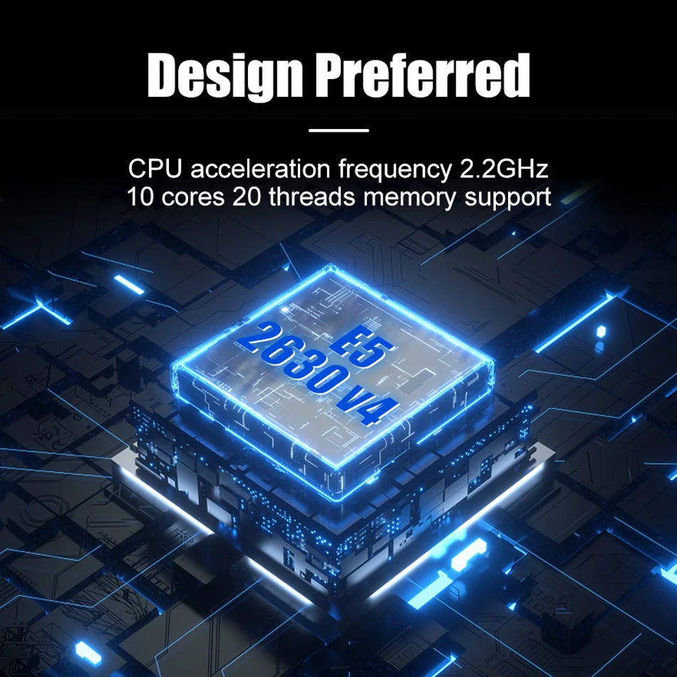 Used Original  Xeon E5 2630 V4 E5-2630V4 Processor SR2R7 2.2GHz 10-Cores 25M LGA 2011-3 Xeon V4 Series CPU