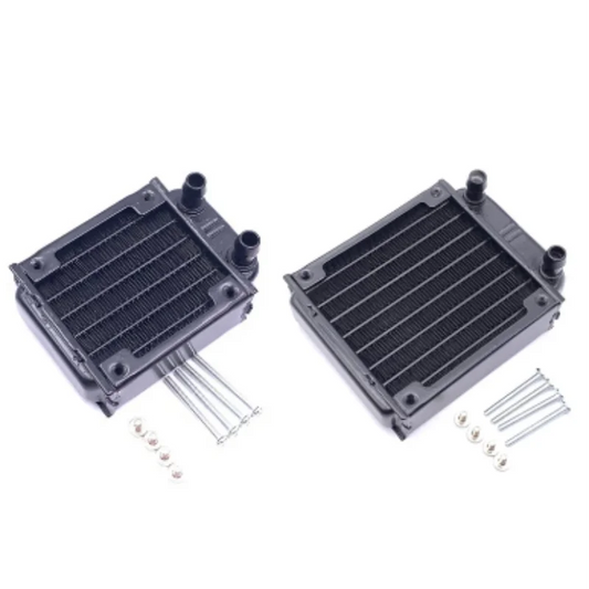 Cooling Drain Water Cool System Heat Exchanger Liquid Cooling Radiator for Pc Water Cooling System 60MM 80MM