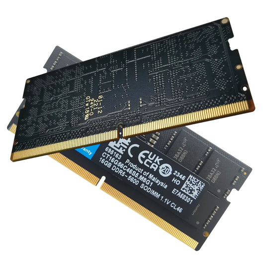 Memoria RAM DDR5 Notebook 4GB 8GB 16GB 32GB 4800MHz  5200MHz 5600MHz PC5 Laptop Sodimm Memory ddr4 16gb