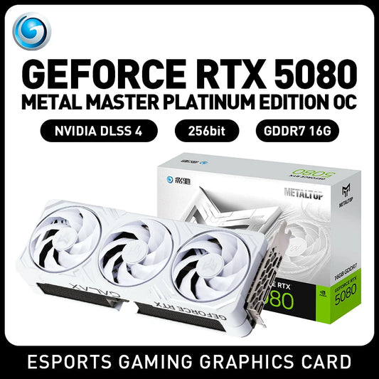 GALAX RTX5080 16G GDDR7 256Bit 4NM Desktop Esports Game Design Professional Graphics Independent Graphics Card Video Card
