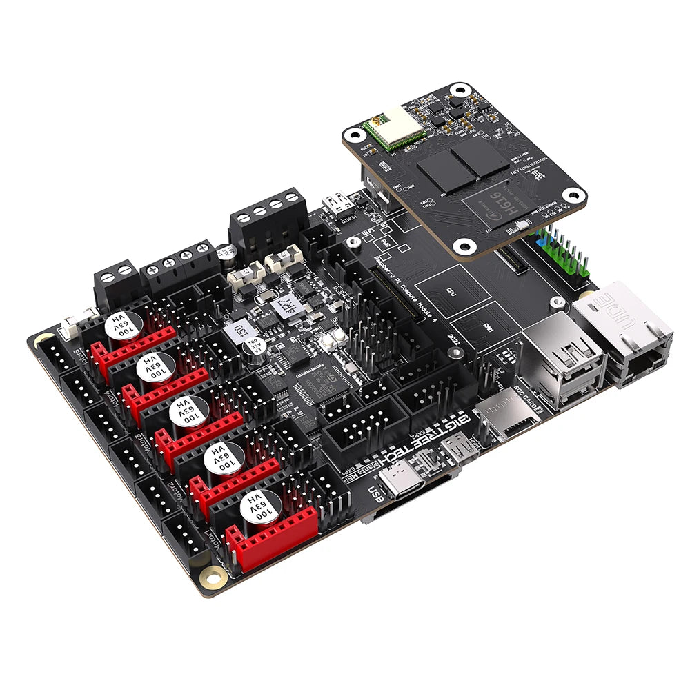 BIGTREETECH Manta M4P M5P M8P Motherboard 32-Bit For TMC2209 CB1 Raspberry Pi CM4 Klipper Ender 3 Voron 3D Printer HDMI5 Screen