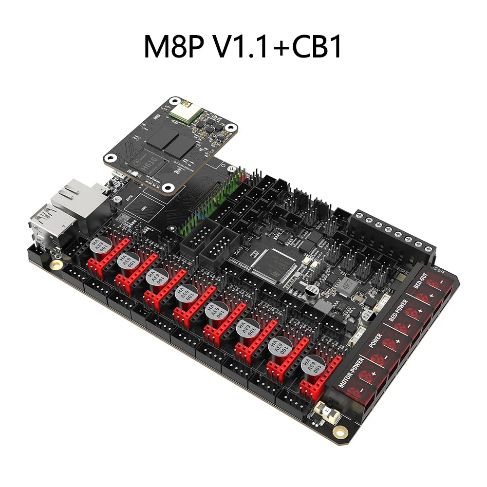BIGTREETECH Manta M4P M5P M8P Motherboard 32-Bit For TMC2209 CB1 Raspberry Pi CM4 Klipper Ender 3 Voron 3D Printer HDMI5 Screen