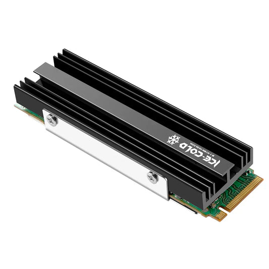 M.2 NGFF NVME 2280 SSD Heatsink with Silicone Thermal Pad SSD Cooler Aluminum Alloy Cooling Cooler Radiator for PS5 Desktop PC