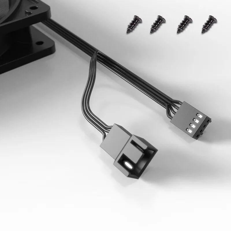 ID-COOLING XF-120-K PWM PC Case Fan 120mm CPU Cooling Fan Cooler Speed Control Silent Fan Hydraulic for Computer Case