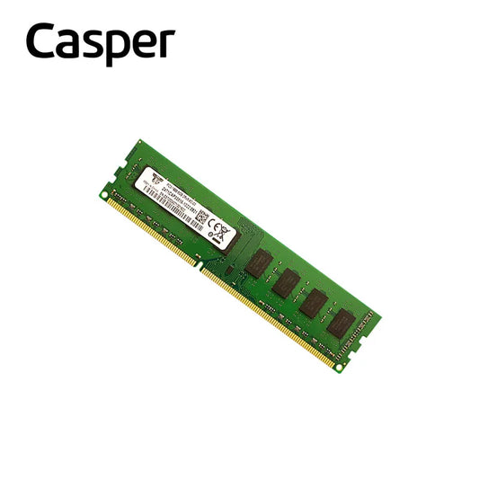 Casper PC Computer Memory DDR3 8GB 1600MHz Memory Module PC RAM Desktop Office Work Designer Software Playing Game Fast (Green)