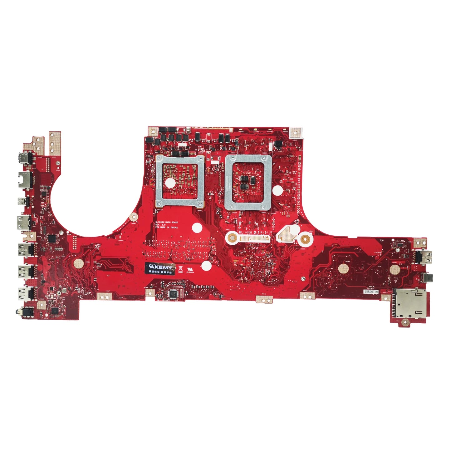 GL704GM Mainboard For ASUS ROG Strix GL704GV GL704G S7C GL704 S7BS S7CM Laptop Motherboard I5-8300H i7-8750H CPU GTX1060-V6G