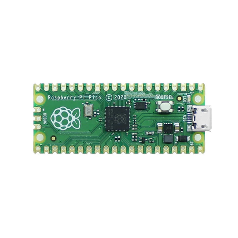 Official Raspberry Pi Pico Board RP2040 Dual-Core 264KB ARM Low-Power Microcomputers High-Performance Cortex-M0+ Processor